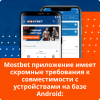Mostbet приложение
